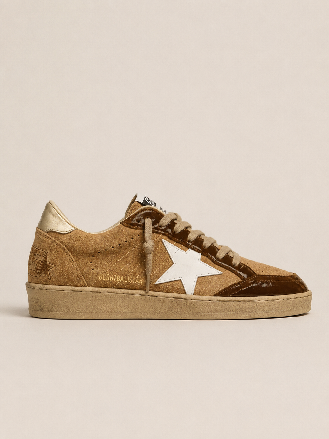 Golden Goose Ball Star Brown / White Star