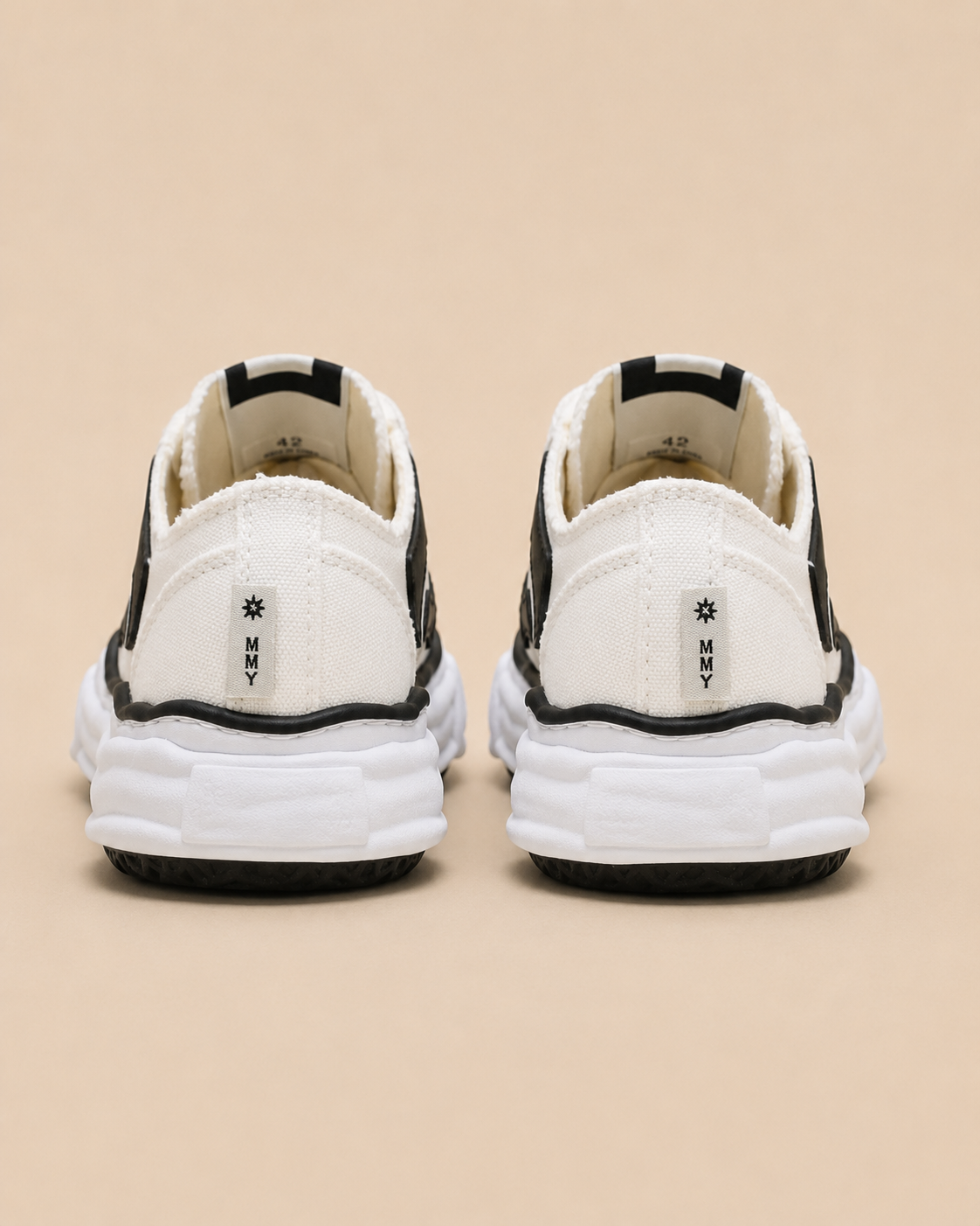MMY x Amiri OG Sole Low — back MMY heel