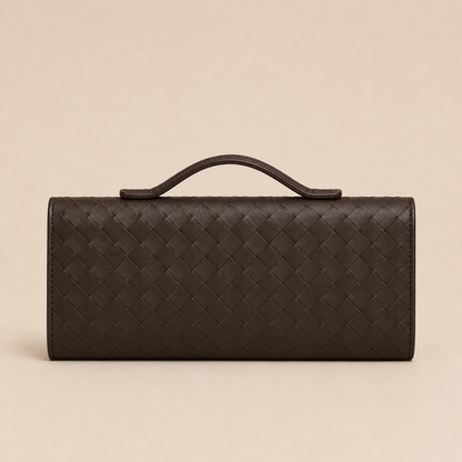 Bottega Veneta Andiamo Clutch Fondant — Back