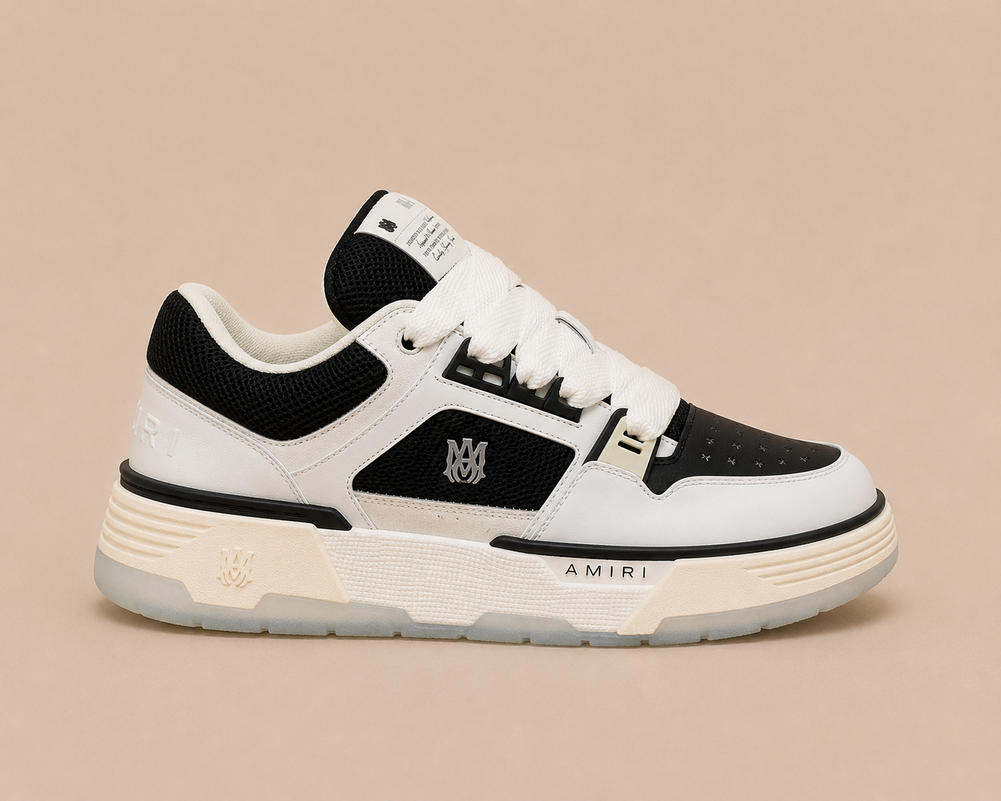 Amiri MA-1 White Black - side