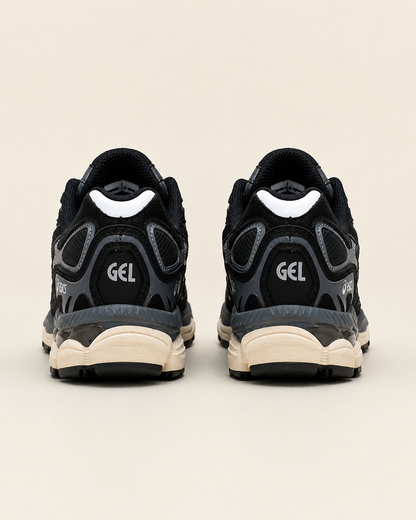Asics Gel-NYC Black Cream - back GEL