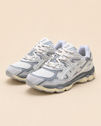 Asics Gel-NYC Grey Cream - pair 3/4