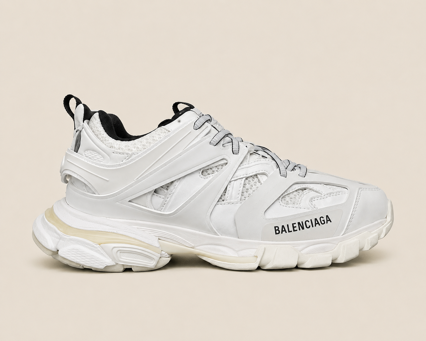 Balenciaga Track Sneaker White - Side