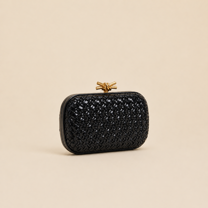 Bottega Veneta Knot Clutch - 3/4 angle