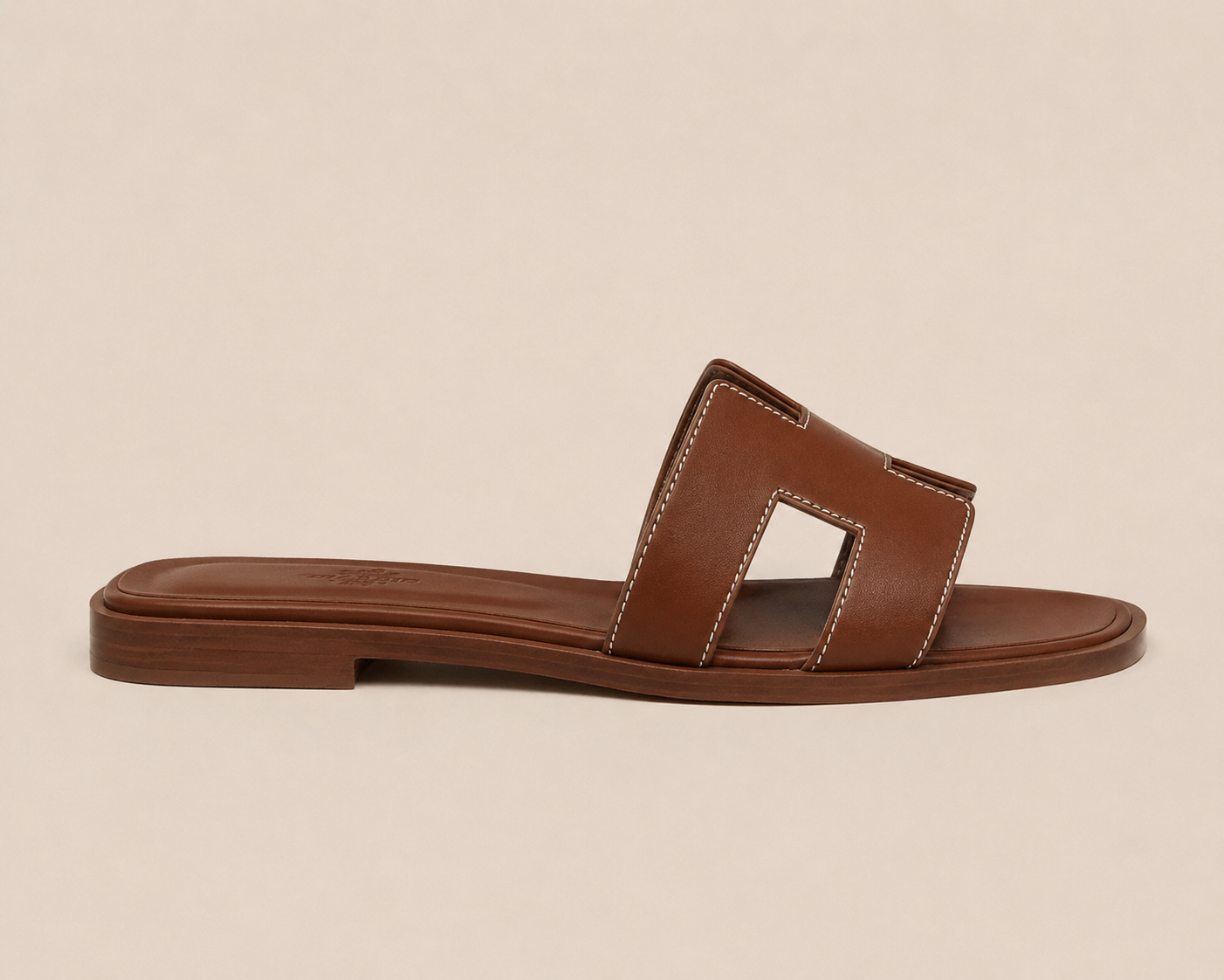 Hermès Oran Sandal Brown - Side