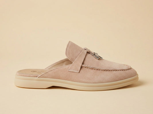 Loro Piana Babouche Charms Walk nude side