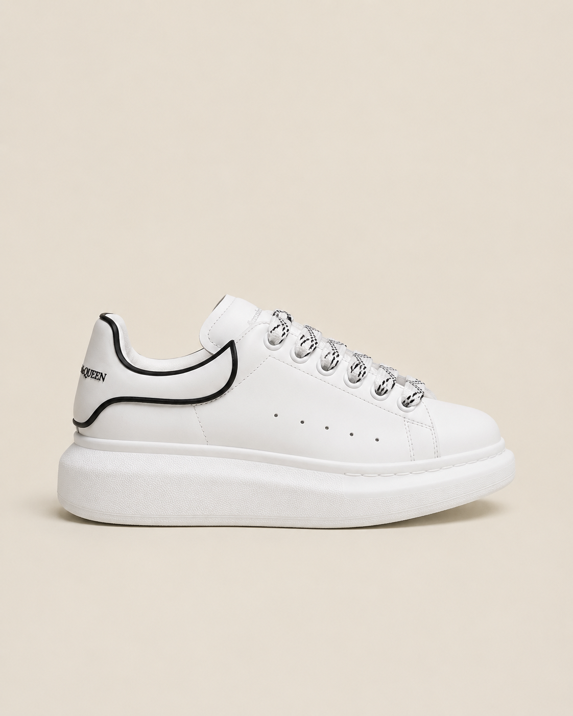 Alexander McQueen Oversized Sneaker White - side