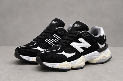 New Balance 9060 Black White - pair