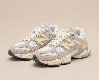 New Balance 9060 Cream Vanilla - pair