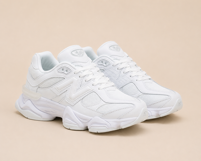 New Balance 9060 White - pair 3/4