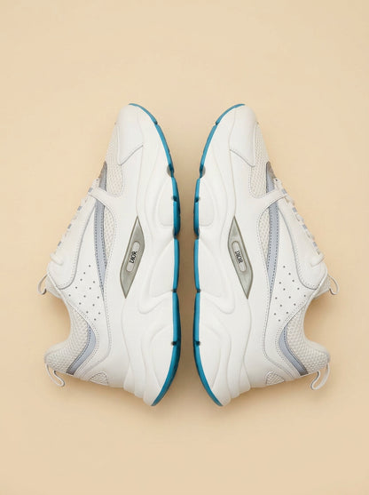 Dior B22 White Grey Light Blue - top-down view